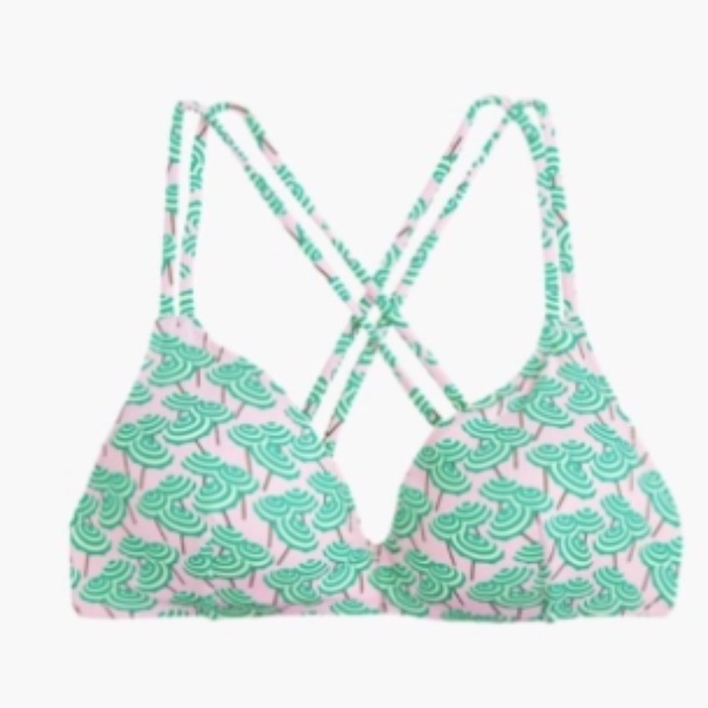J. Crew Women's Medium Playa Monterey Strappy Bikini New